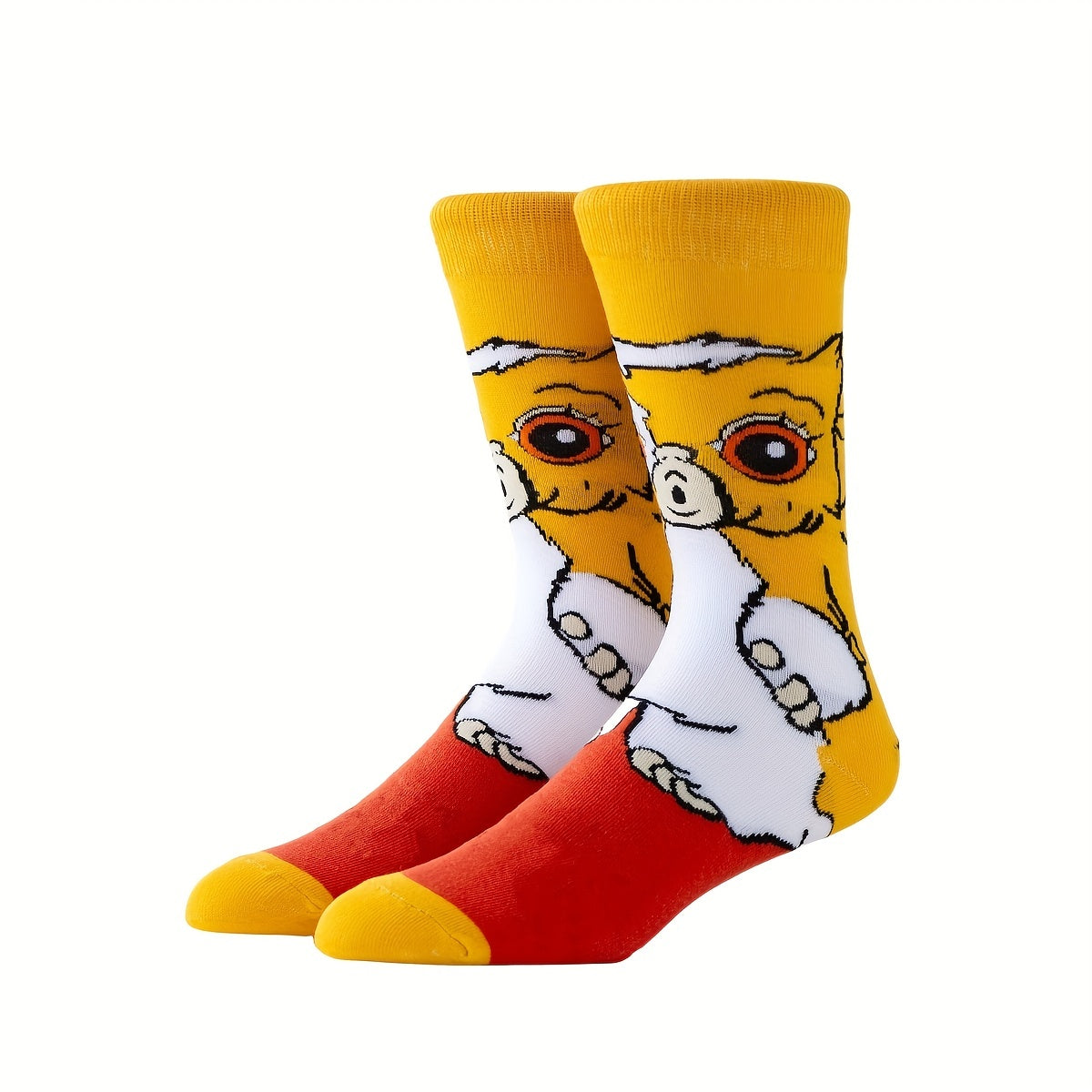 Cartoon Pattern Socks Funny Mid Tube Women's Stockings