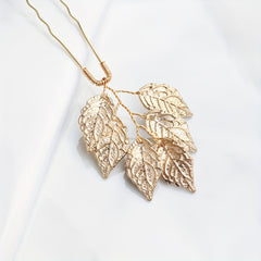 6pcs Leaf & Rhinestone Hair Pin Wedding Hair Accessory