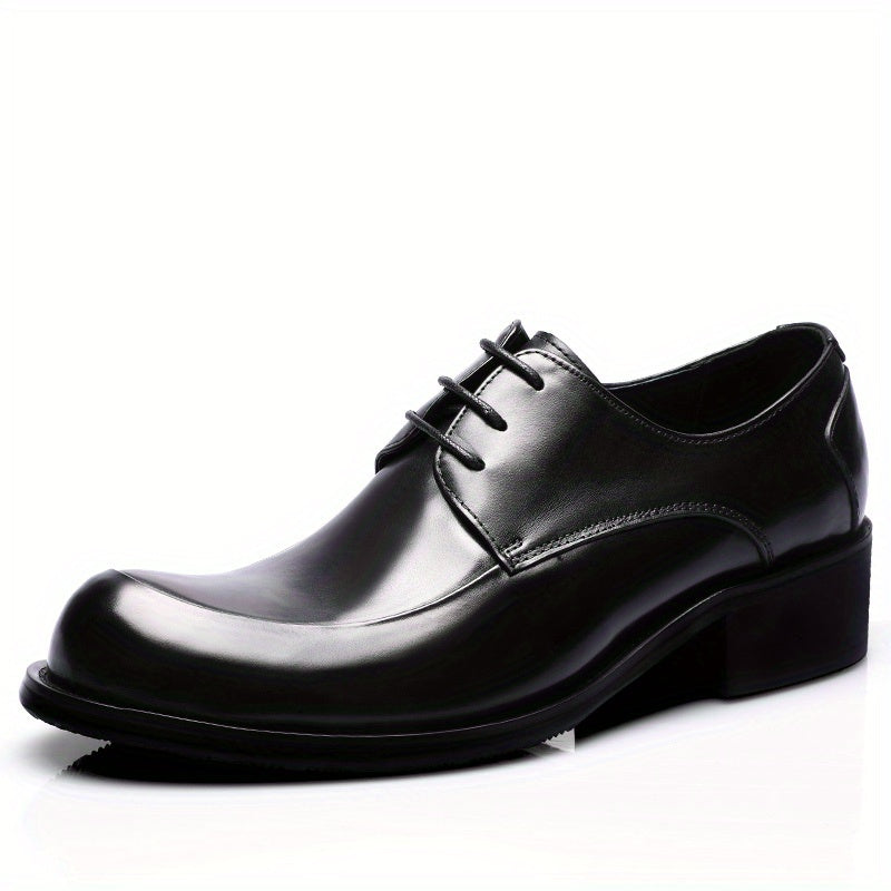Men's Lace-up Smart Casual Dress Shoes Outdoor Rubber Sole