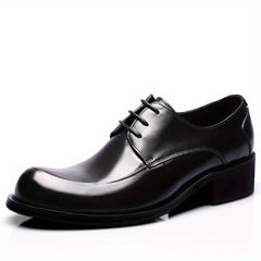 Men's Lace-up Smart Casual Dress Shoes Outdoor Rubber Sole