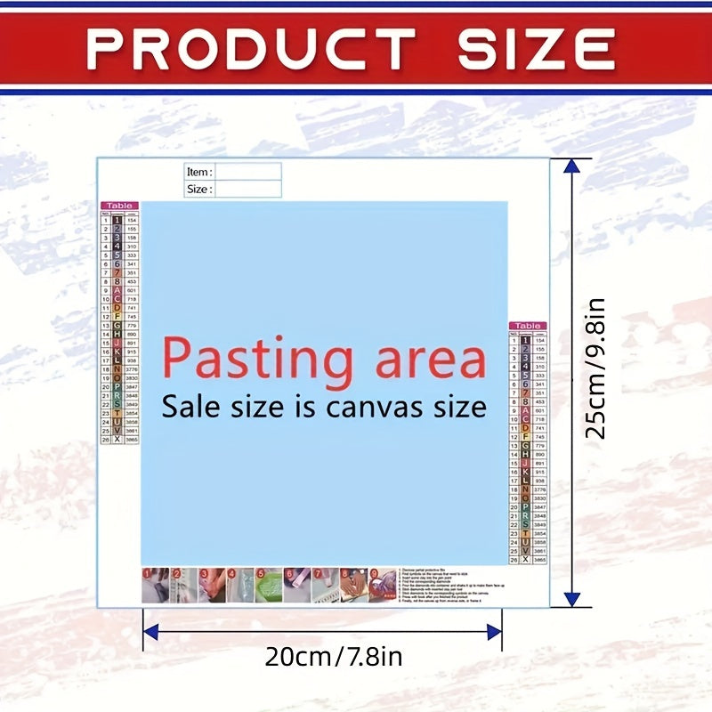 5D Diamond Painting Kits 25x25cm DIY Paintings for Adults