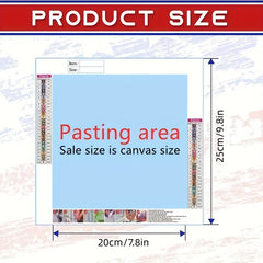 5D Diamond Painting Kits 25x25cm DIY Paintings for Adults