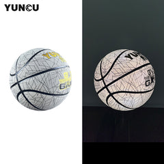 Luminous Holographic Basketball for Nighttime Entertainment & Christmas