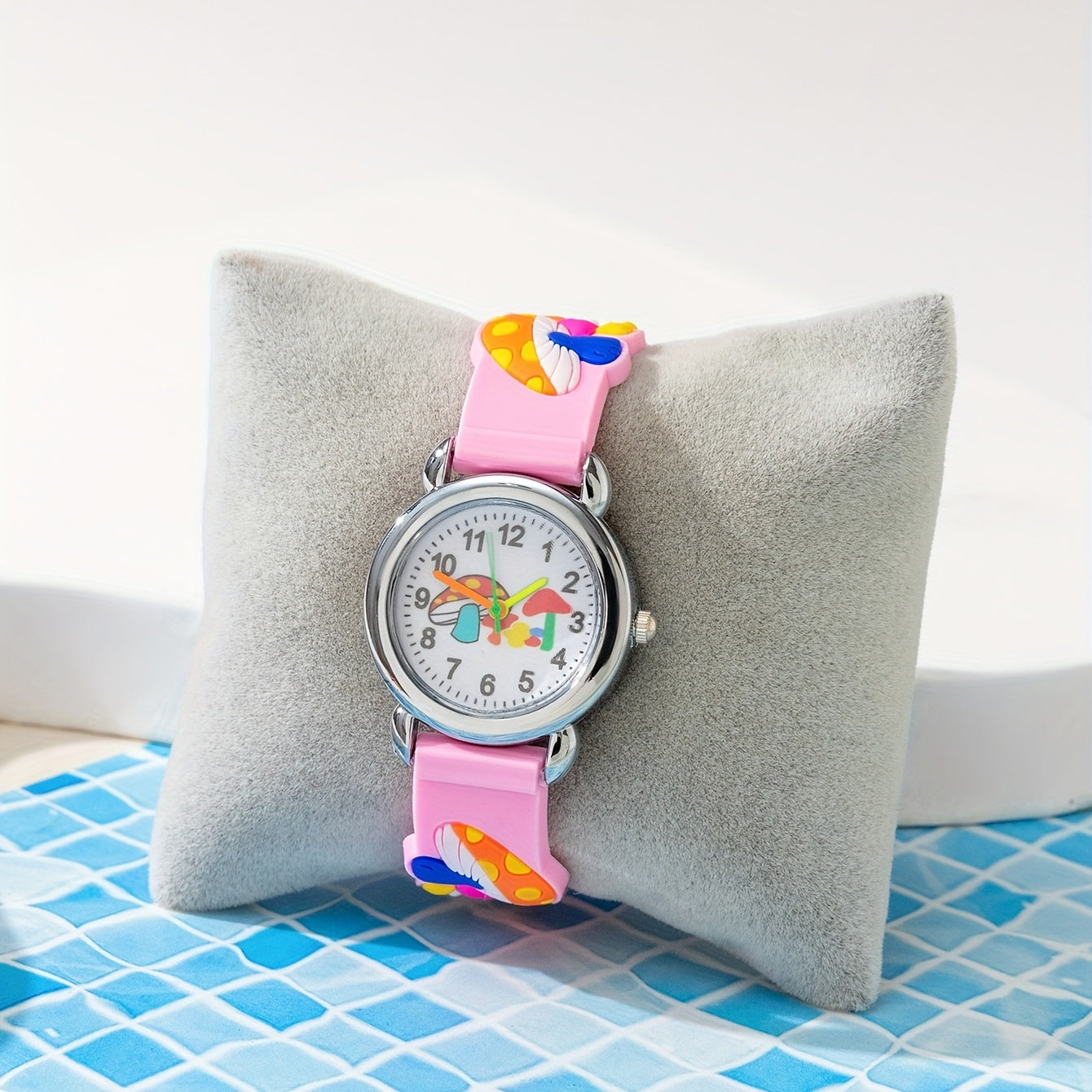 Pink Mushroom Personality Watch