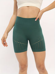 Breathable Yoga Shorts High Waist Summer Sports Running Fitness Activewear