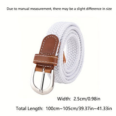 Unisex Elastic Belt Casual Versatile Jeans Belt