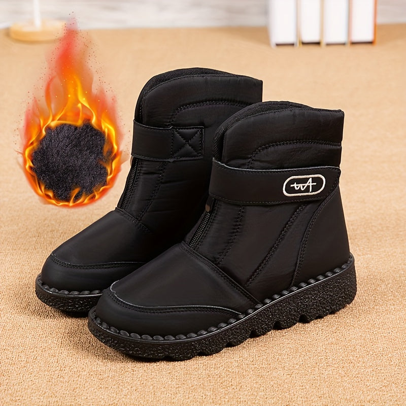 Women's Waterproof Snow Boots Comfortable Warm Shoes