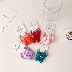 Bow Hair Ties Hair Bands Set Gift For Baby Girls