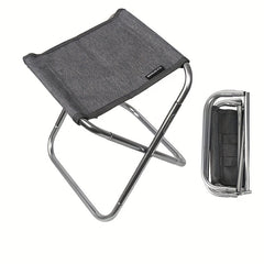 Portable Folding Stool Aluminum Foldable Stool For Outdoor Activities