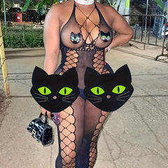 Cat Shaped Nipple Covers Adhesive Anti-convex Pasties Women's Lingerie