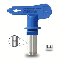 4pcs Reversible Spray Tip Airless Nozzles for Home Building Deck & Fence Paintin