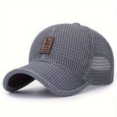 Men's Breathable Visor Hat Sun Protection Baseball Cap