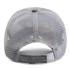 Embroidered Baseball Net Hat Sunscreen Hat