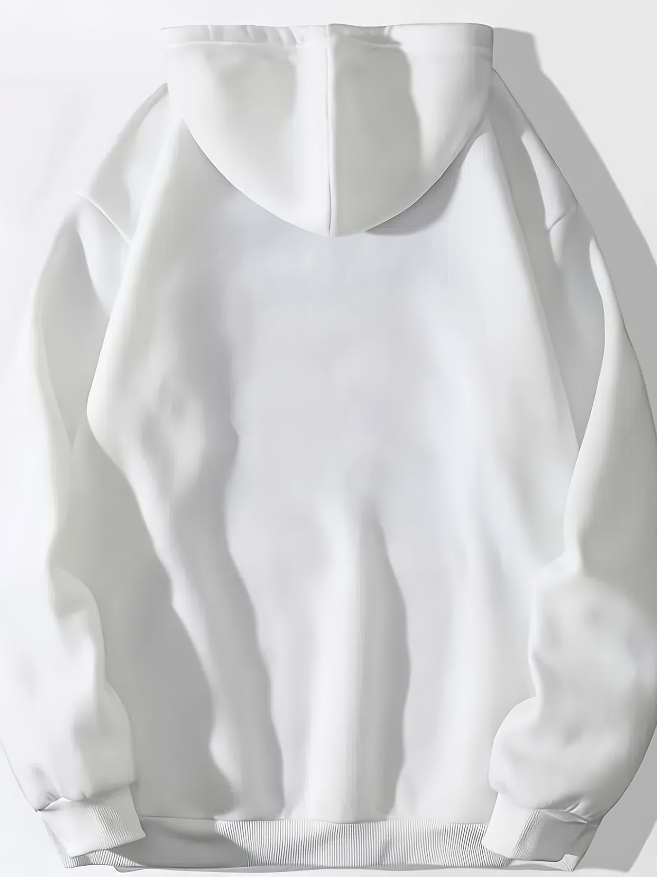 Letter Print Drawstring Hoodie Casual Sweatshirt Women's Clothing