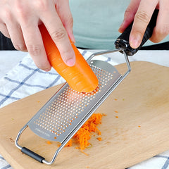 Lemon Zester Stainless Steel Kitchen Cheese Grater with Soft Handle