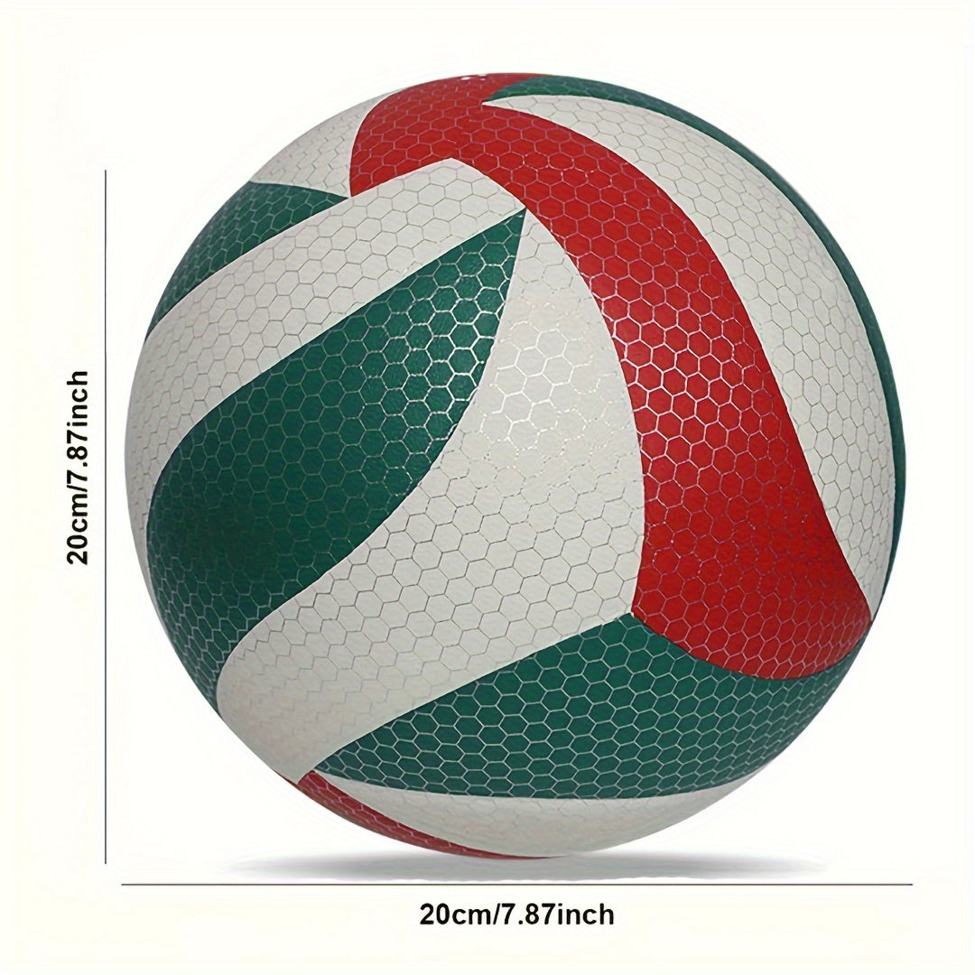 PU Leather Volleyball Model 6000 Size 5 Durable for Outdoor Indoor Training