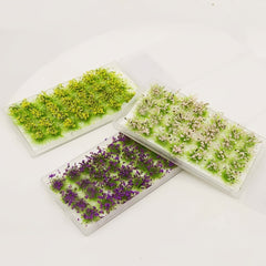 Grass Flower Model Train Railway Scenic Landscape La Ferme
