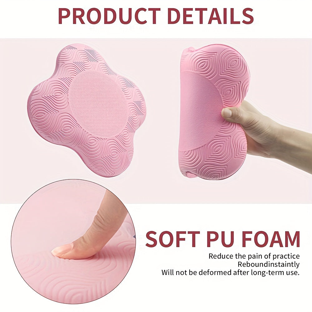 2pcs Thick Kneeling Pads for Yoga & Pilates, Non-slip Plank Support Mats