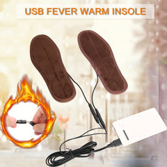 USB Heating Insoles - Washable, Warm Feet Artifact