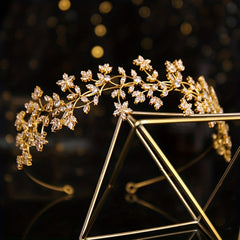Zircon Bridal Crown Headband Crystal Hair Accessories