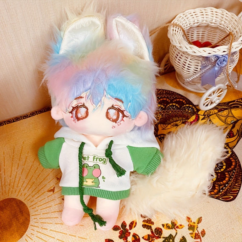 Cute Hoodies & Sweaters for 7.87" Plush Dolls - 1pc