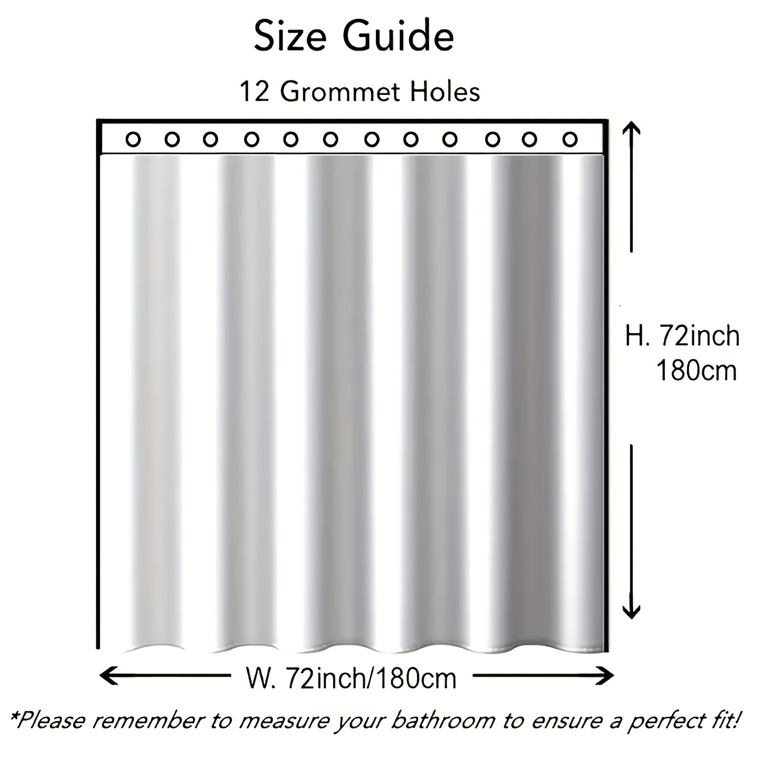 Bohemian Style Shower Curtain 72x72