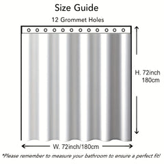 Bohemian Style Shower Curtain 72x72