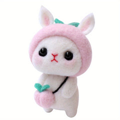 DIY Rabbit Toy Kit Wool Felt Package Gift