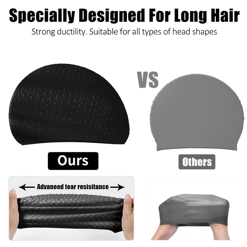 Elasticity Swimming Cap for Men Women