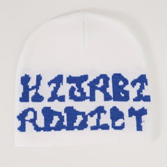 Y2K Letter Jacquard Beanie Candy Hip Hop Knit Hat Unisex