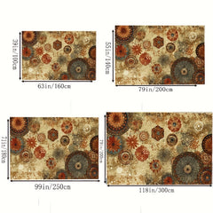 American Style Large Carpet for Living Room, Bedroom, Office - 1pc