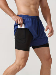Men's Gym Running Shorts Quick Dry Workout Short