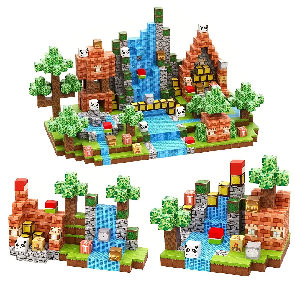 Magnetic Toy Set Building Blocks Stacking Toys for Boys and Girls