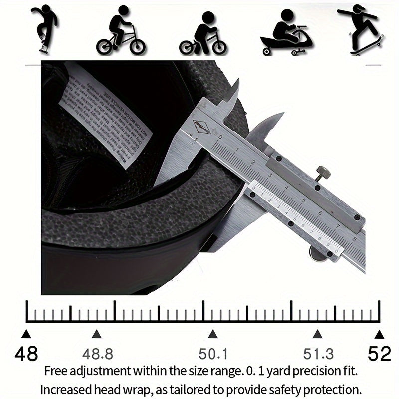 Adjustable Roller Skating Helmet Lightweight Safety for Men and Women