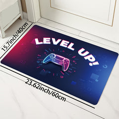 Gaming Area Rug Game Controller Pattern Decorative Carpet
