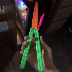 Butterfly Carrot Luminous Gravity Stress Relief Toy