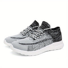 Men's Knit Sneakers Casual Running Shoes - Assorted Colors