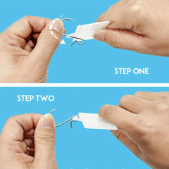 10pcs Hanging Display Strips with Hooks and Label Header