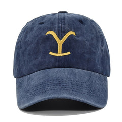 Yellowstone Ranch Themed Embroidered Baseball Cap for Men