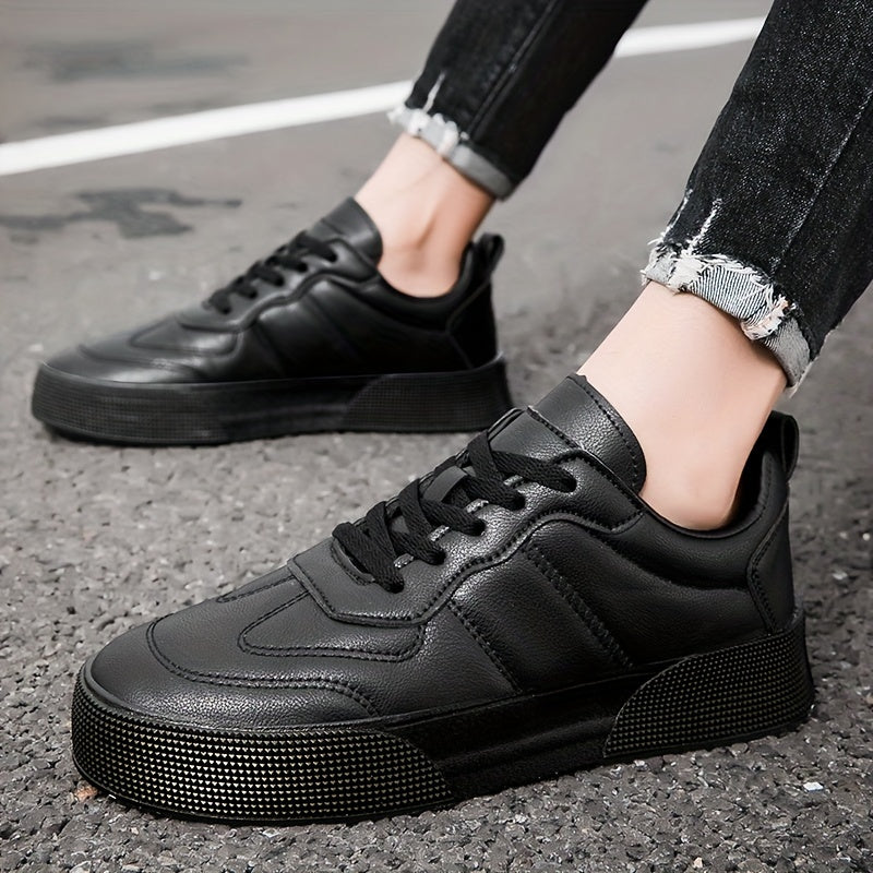 Women's Low Top Skate Shoes Lace Up Flats with Platform