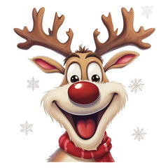 Christmas Deer Car & Windows Stickers Set