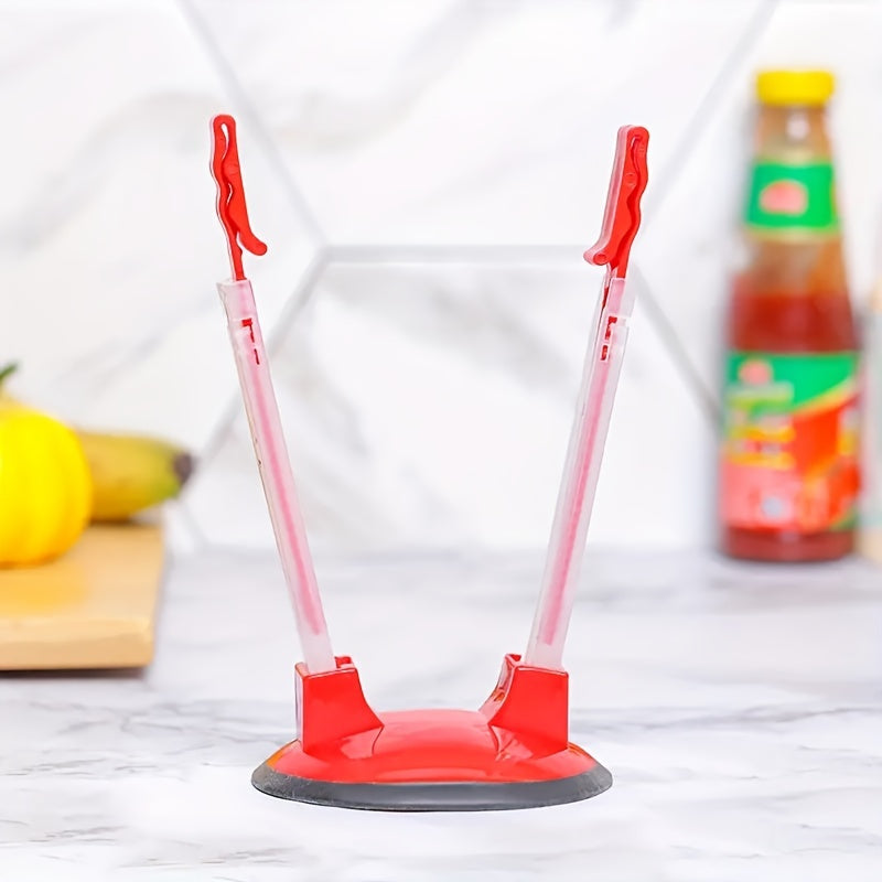 Adjustable Bag Holder Fresh keeping Bag Holder Kitchen Organizer