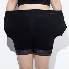 Colorblock High Waisted Footed Tights