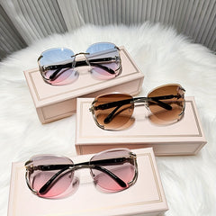 Ombre Lens Sunglasses for Women UV400