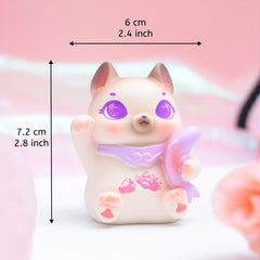 1 Pc Random Lucky Cat Anime Figure Toy Gift For Mom Desktop Decor
