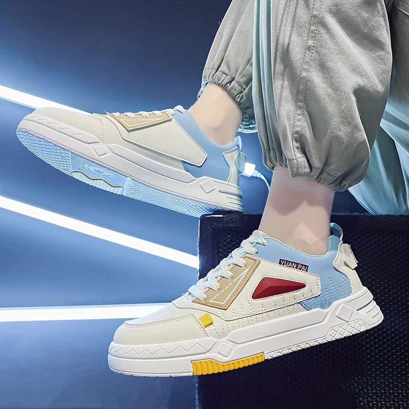 Men's Block Skate Shoes Resistant Non Slip Casual Shoes