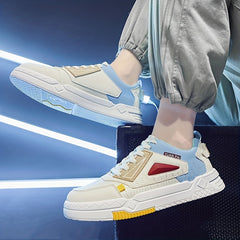Men's Block Skate Shoes Resistant Non Slip Casual Shoes