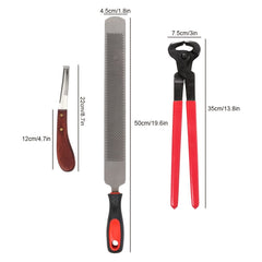 Professional Horse Farrier Hoof Trimmer Kit for Equine Care