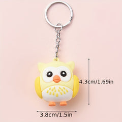 Owl Keychain Creative Animal Key Pendant Gift