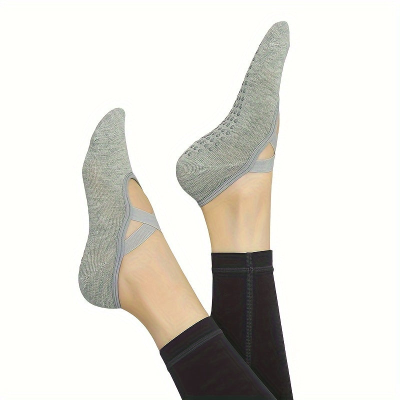 Women's Non Slip Yoga Socks with Grips